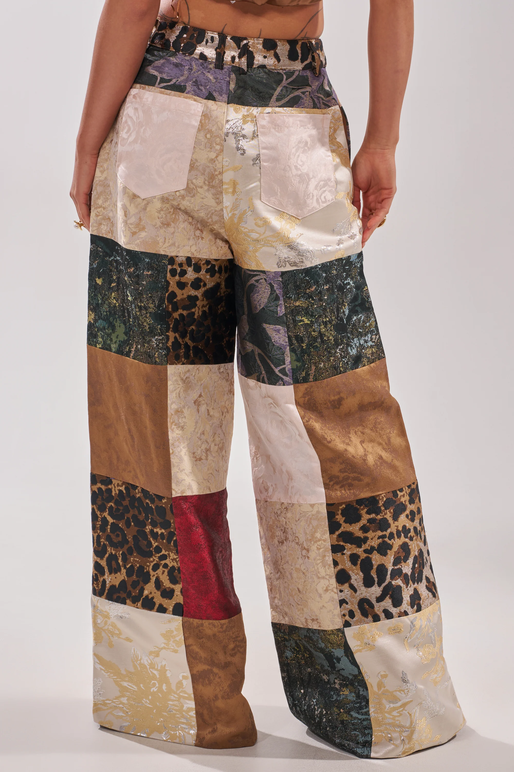 MADE YOU LOOK PATCHWORK TROUSER - Image 5