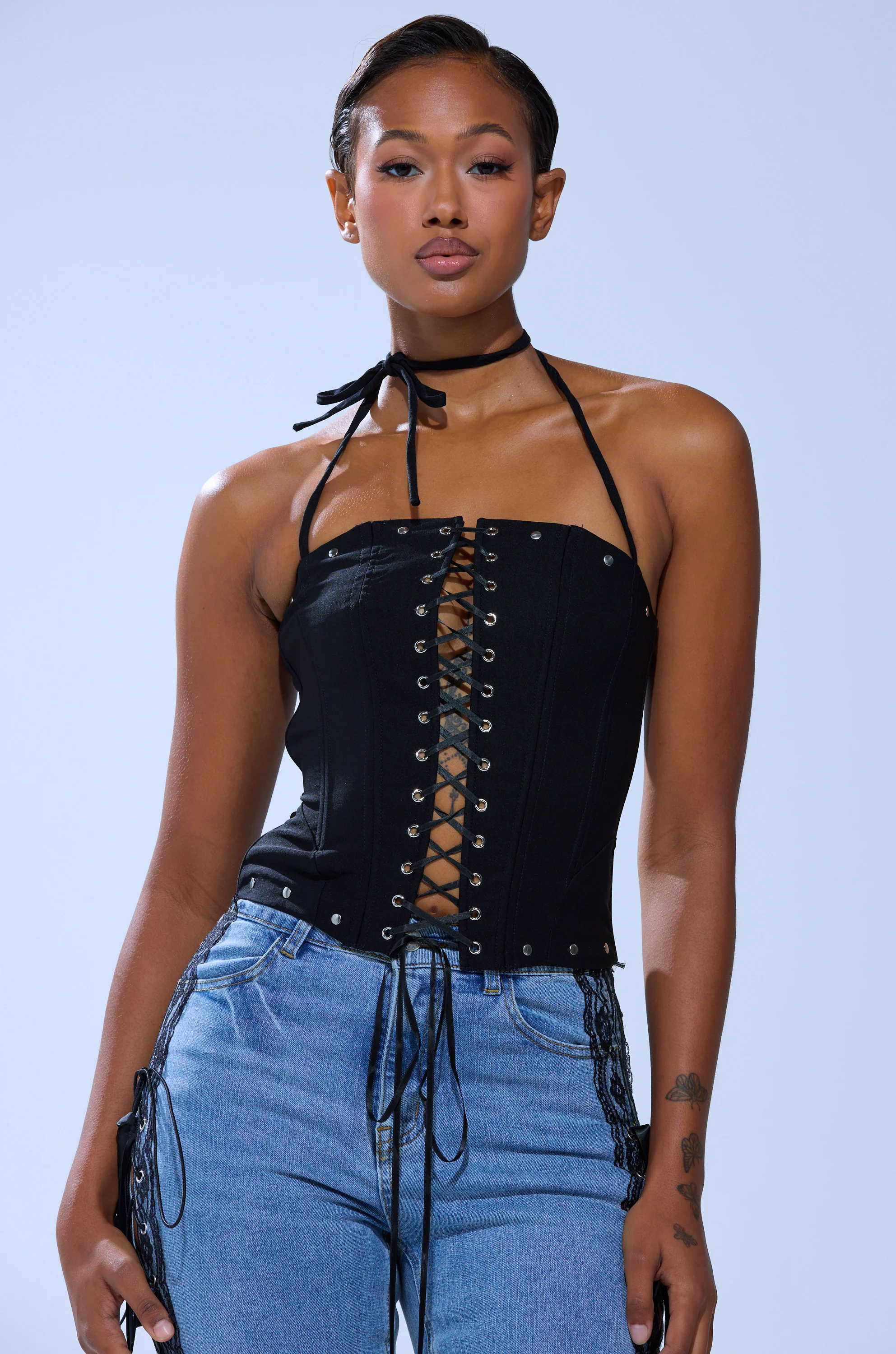 MADISON LACE UP CORSET - Image 3