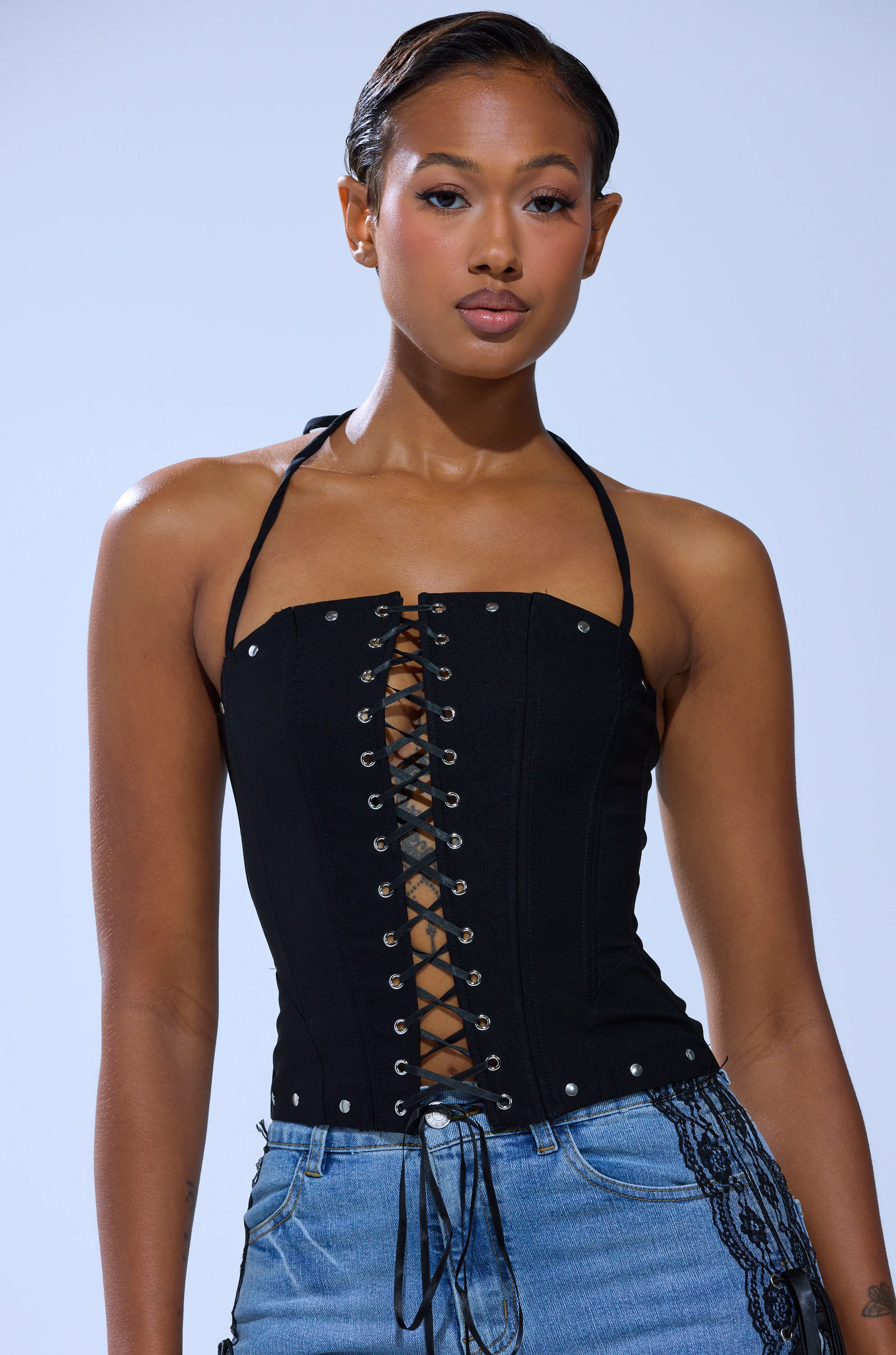MADISON LACE UP CORSET - Image 4