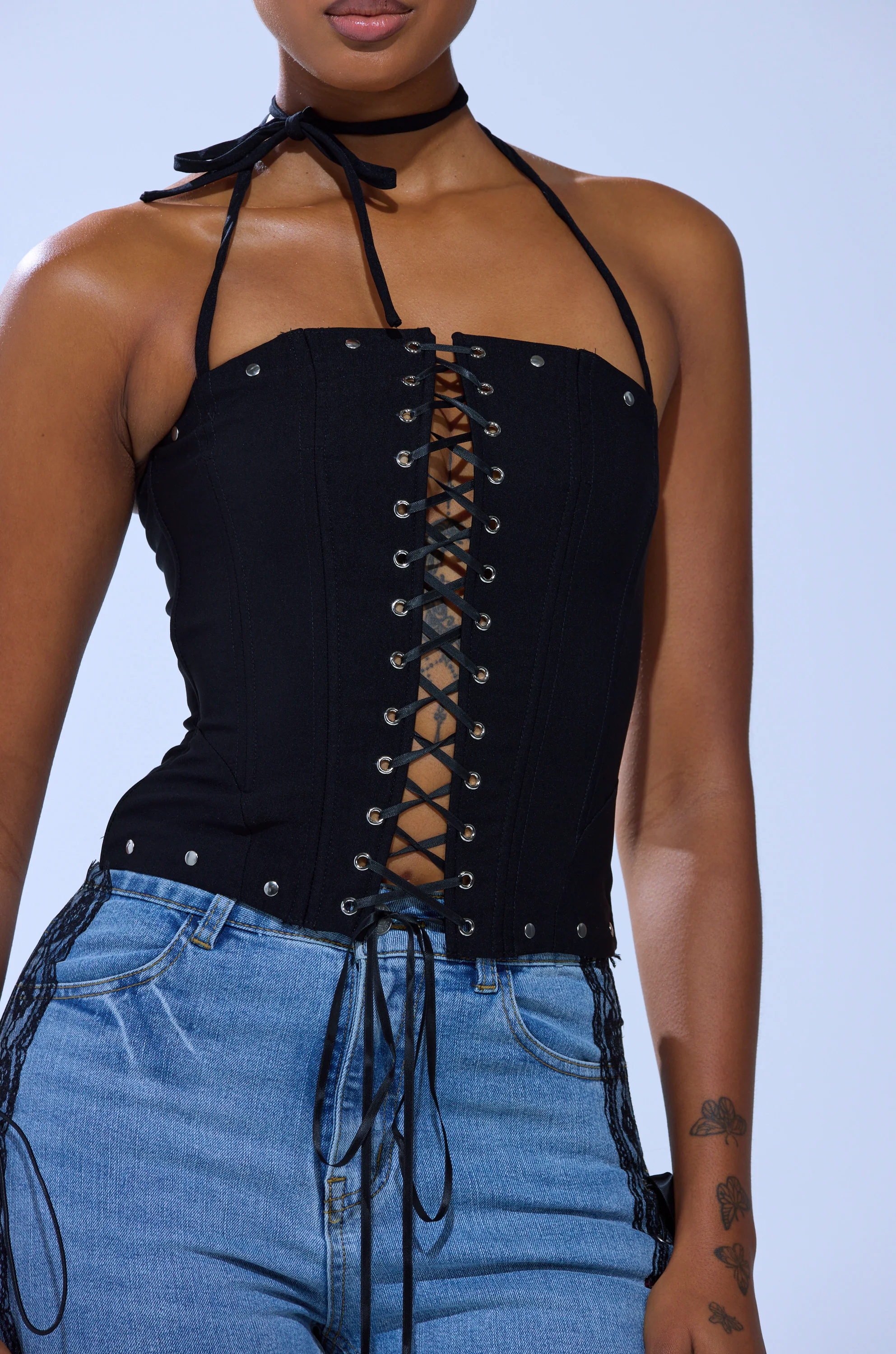 MADISON LACE UP CORSET - Image 9