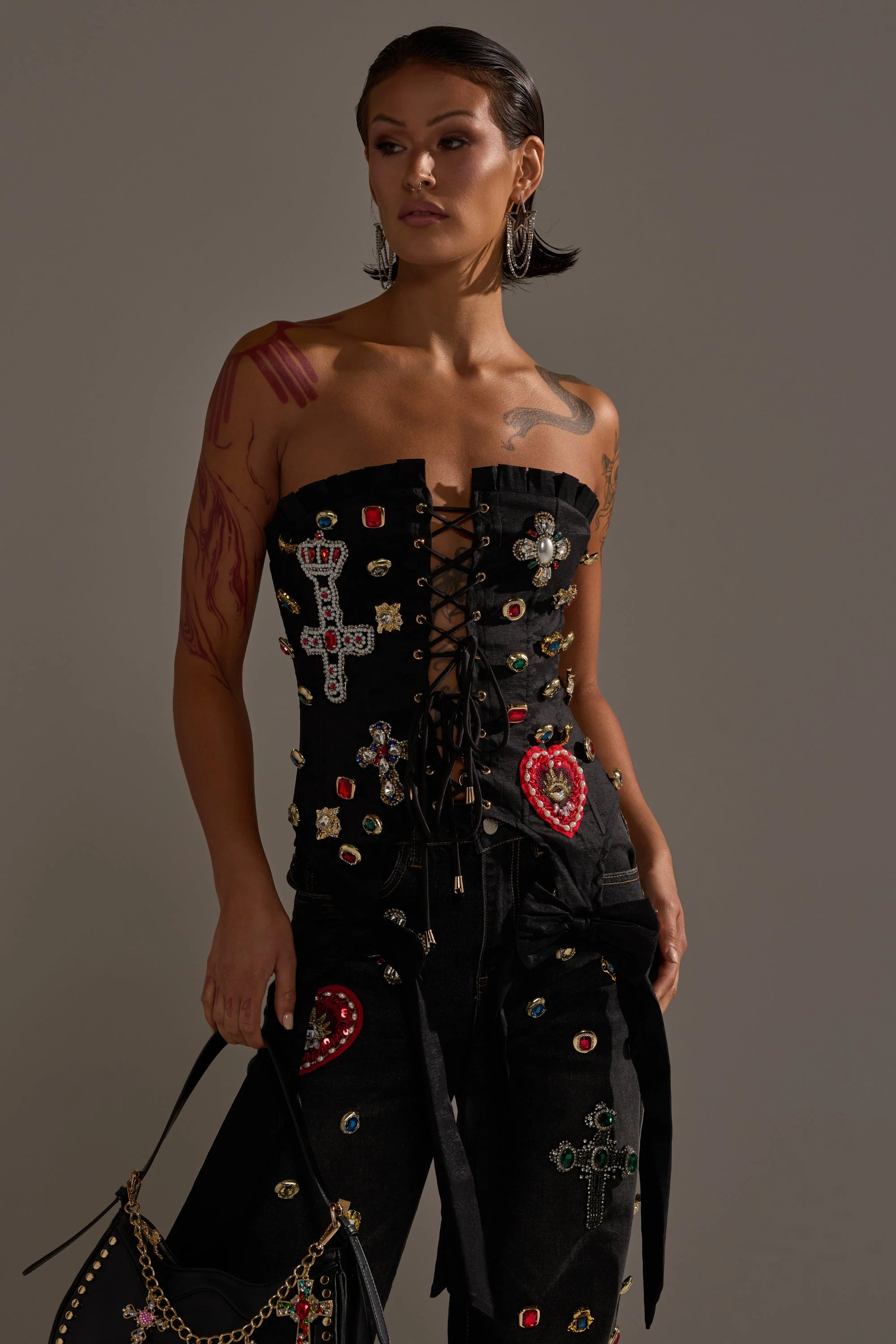 MAEVE EMBELLISHED CORSET - Image 3