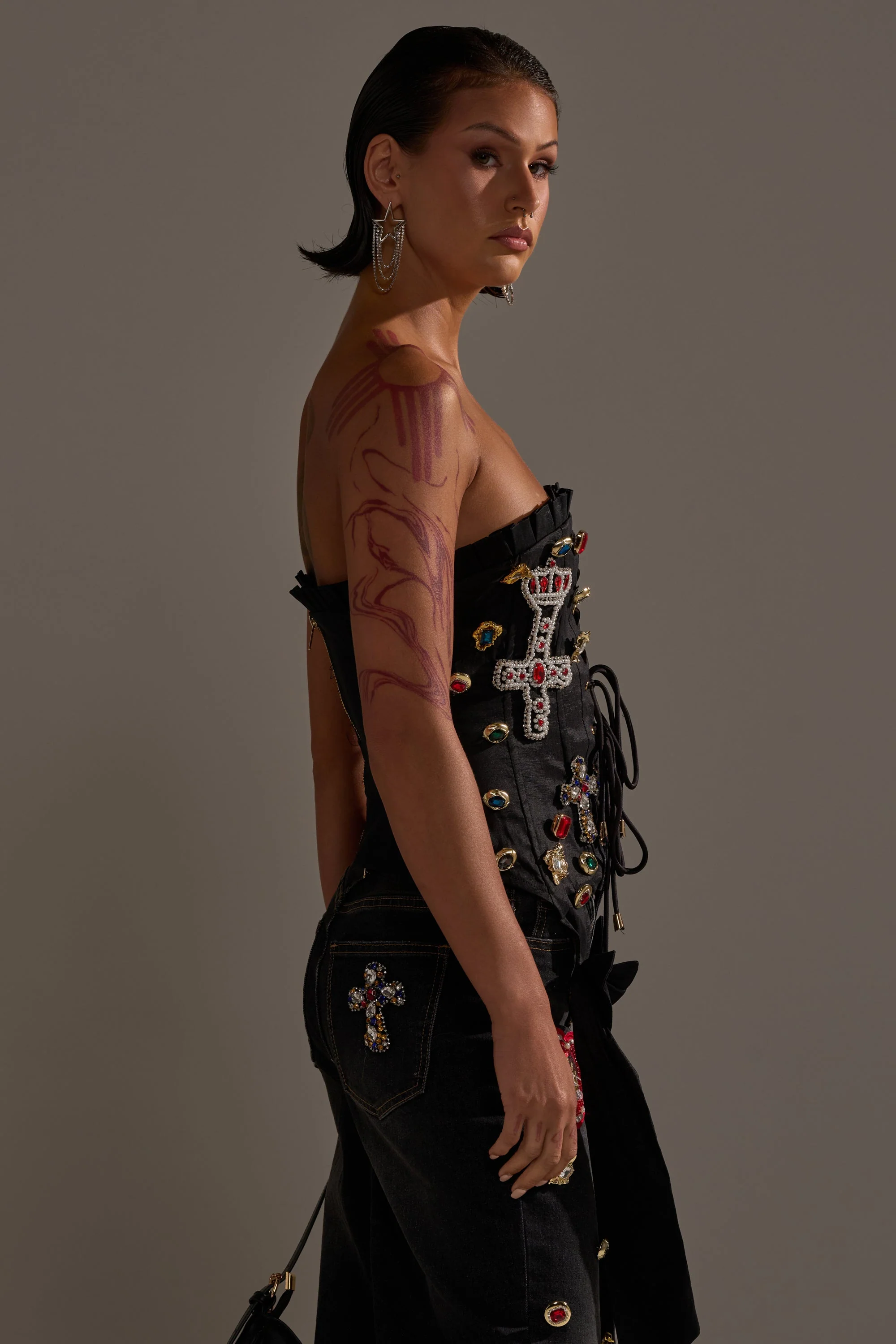MAEVE EMBELLISHED CORSET - Image 5
