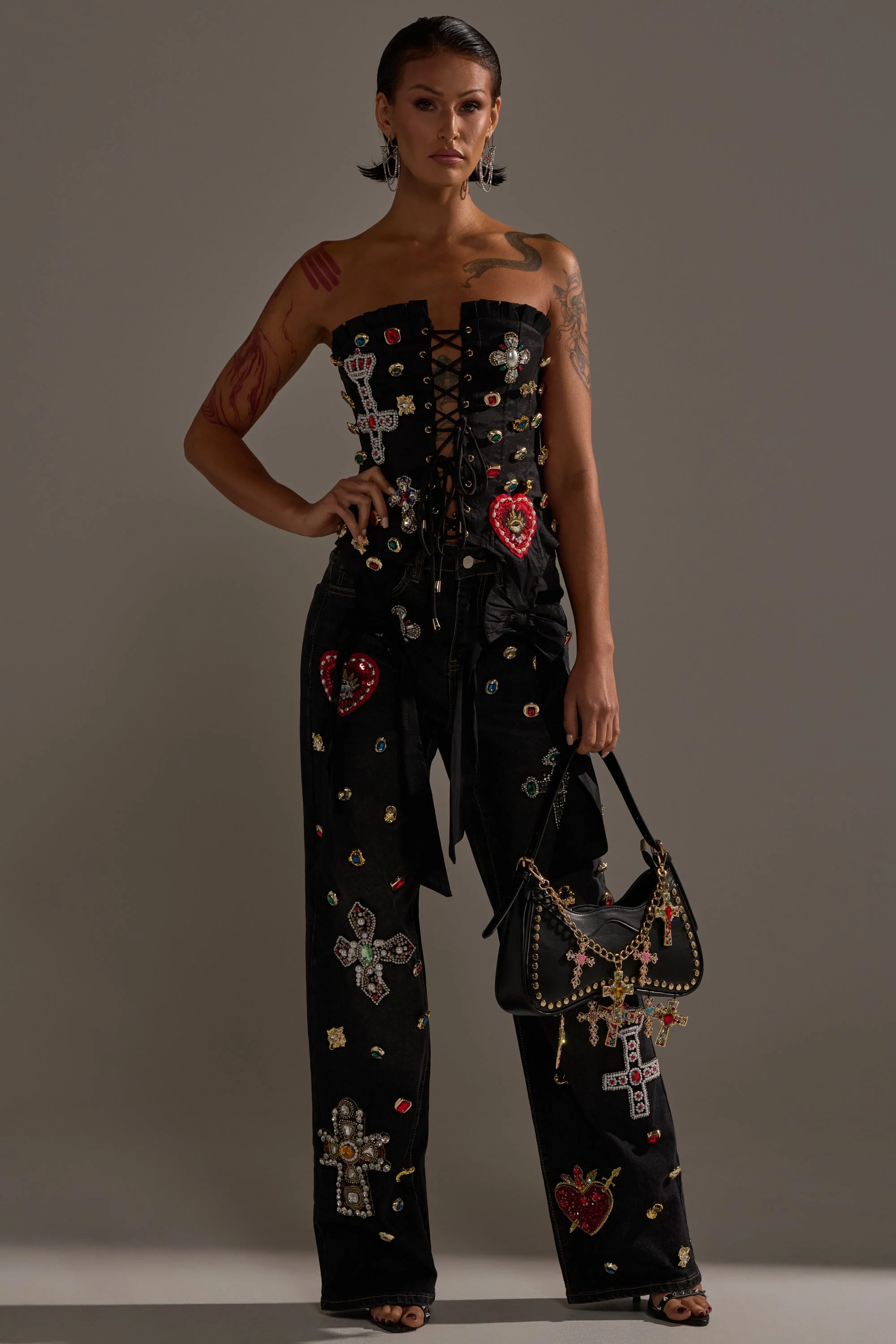 MAEVE EMBELLISHED CORSET - Image 7
