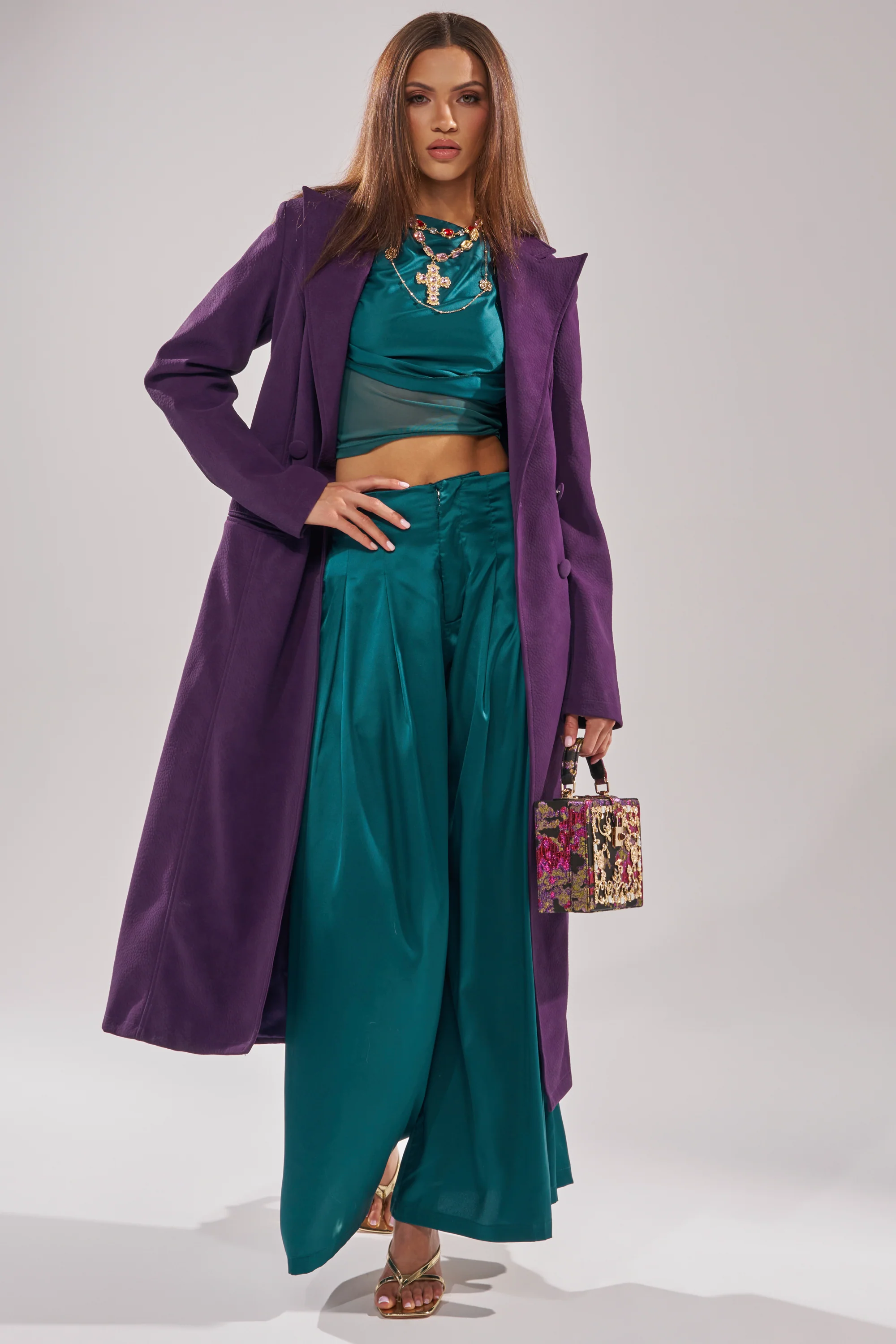 MAEVE SUEDE FEEL TRENCH - Image 4