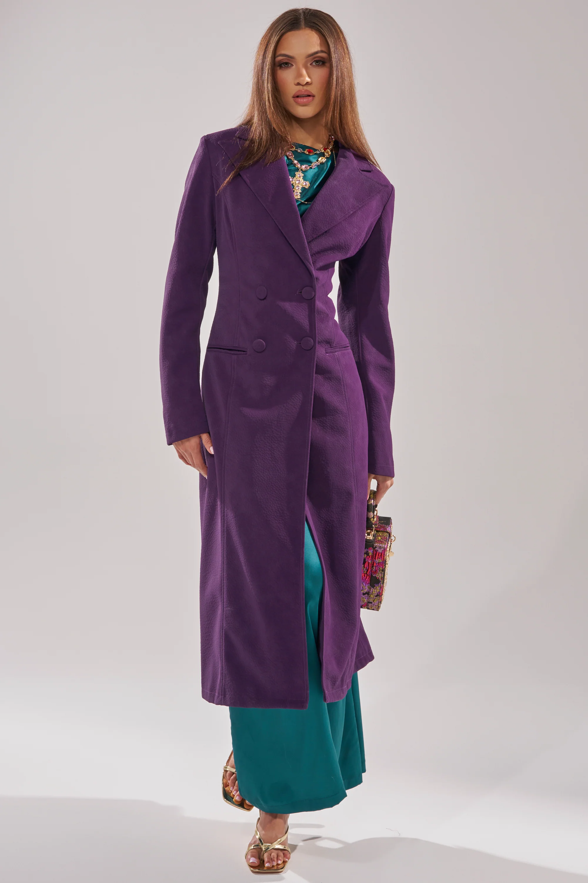 MAEVE SUEDE FEEL TRENCH - Image 5