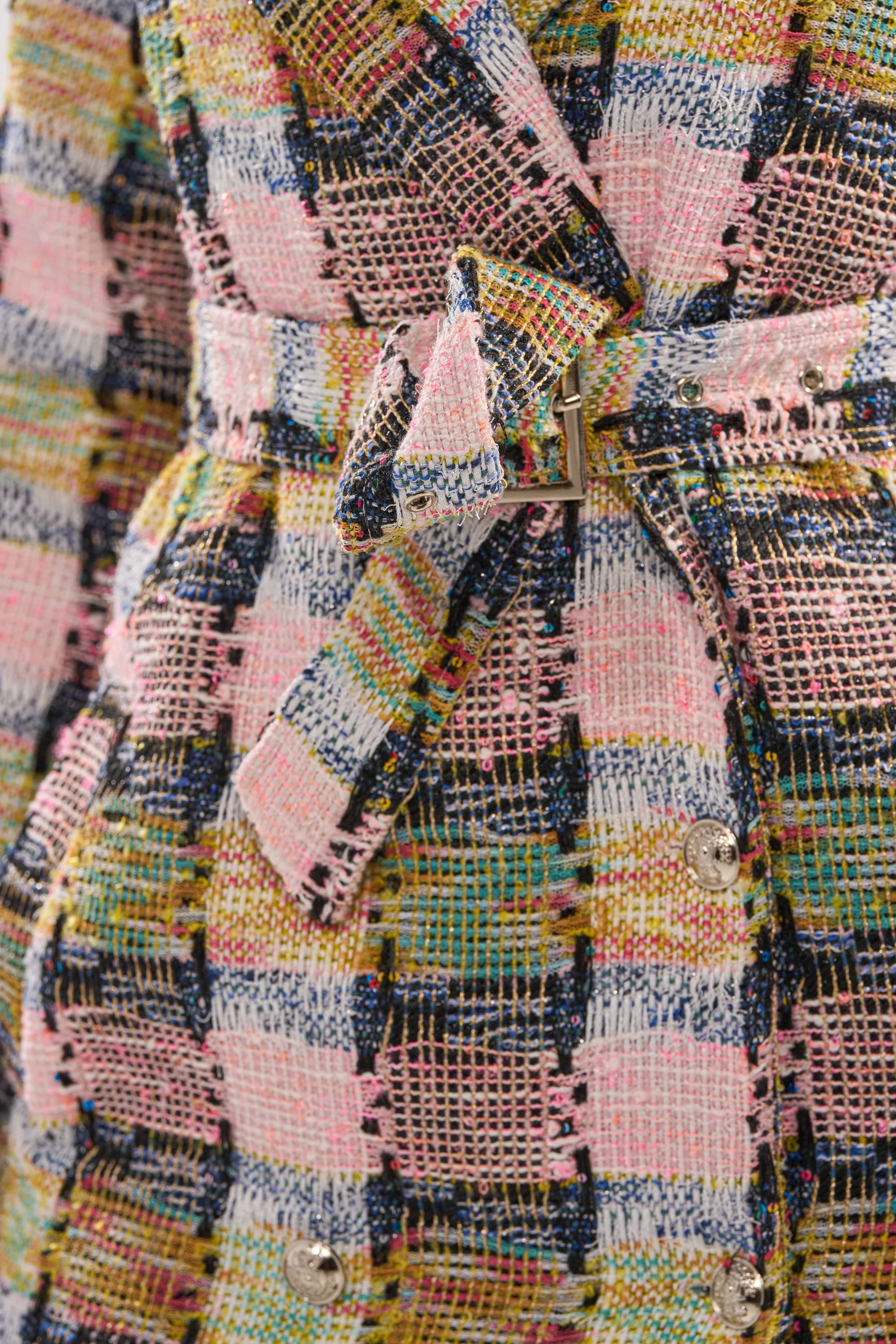 MAIN SQUEEZE TWEED TRENCH - Image 8