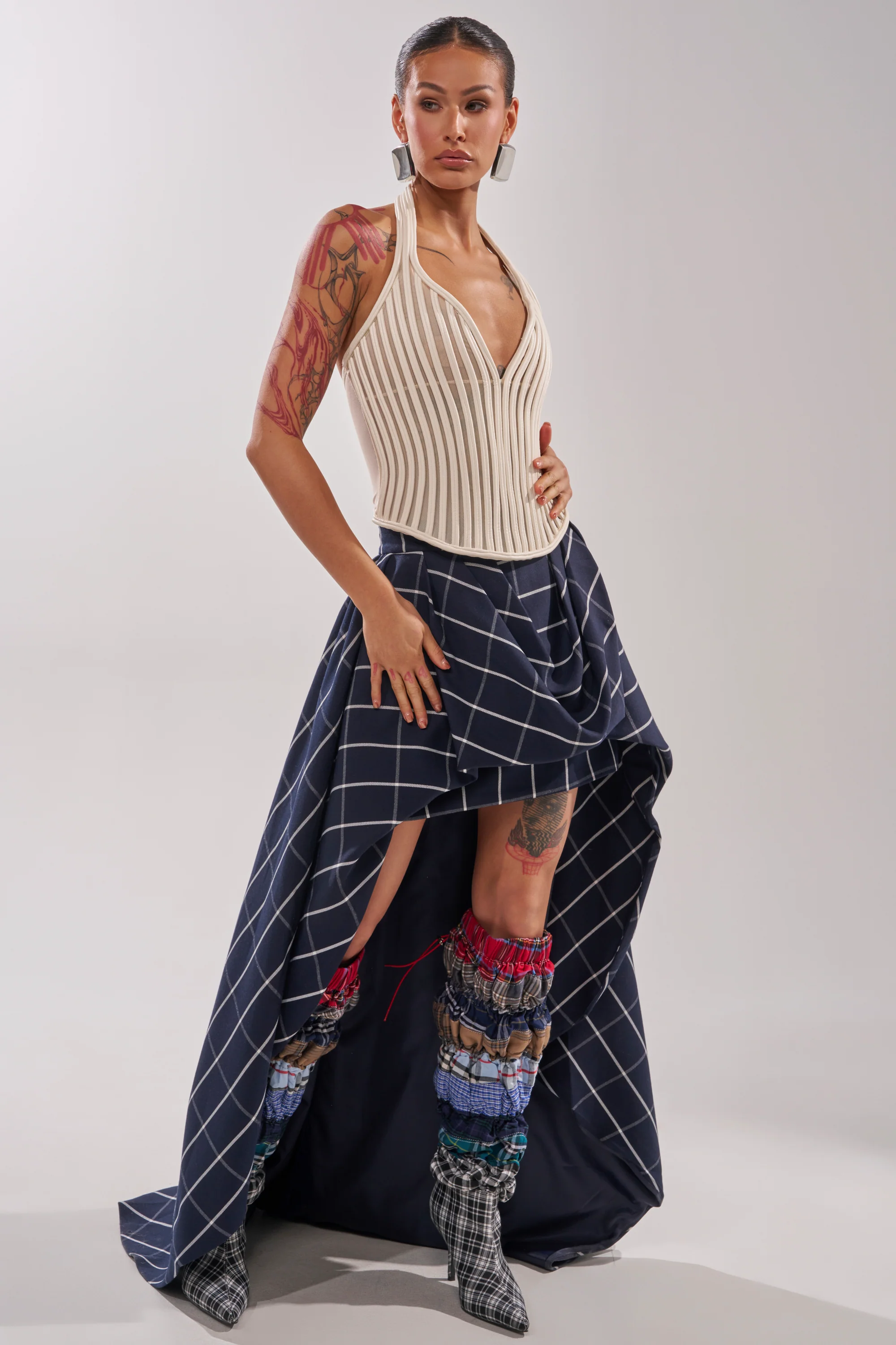 MAKE A STATEMENT HIGH LOW SKIRT - Image 7