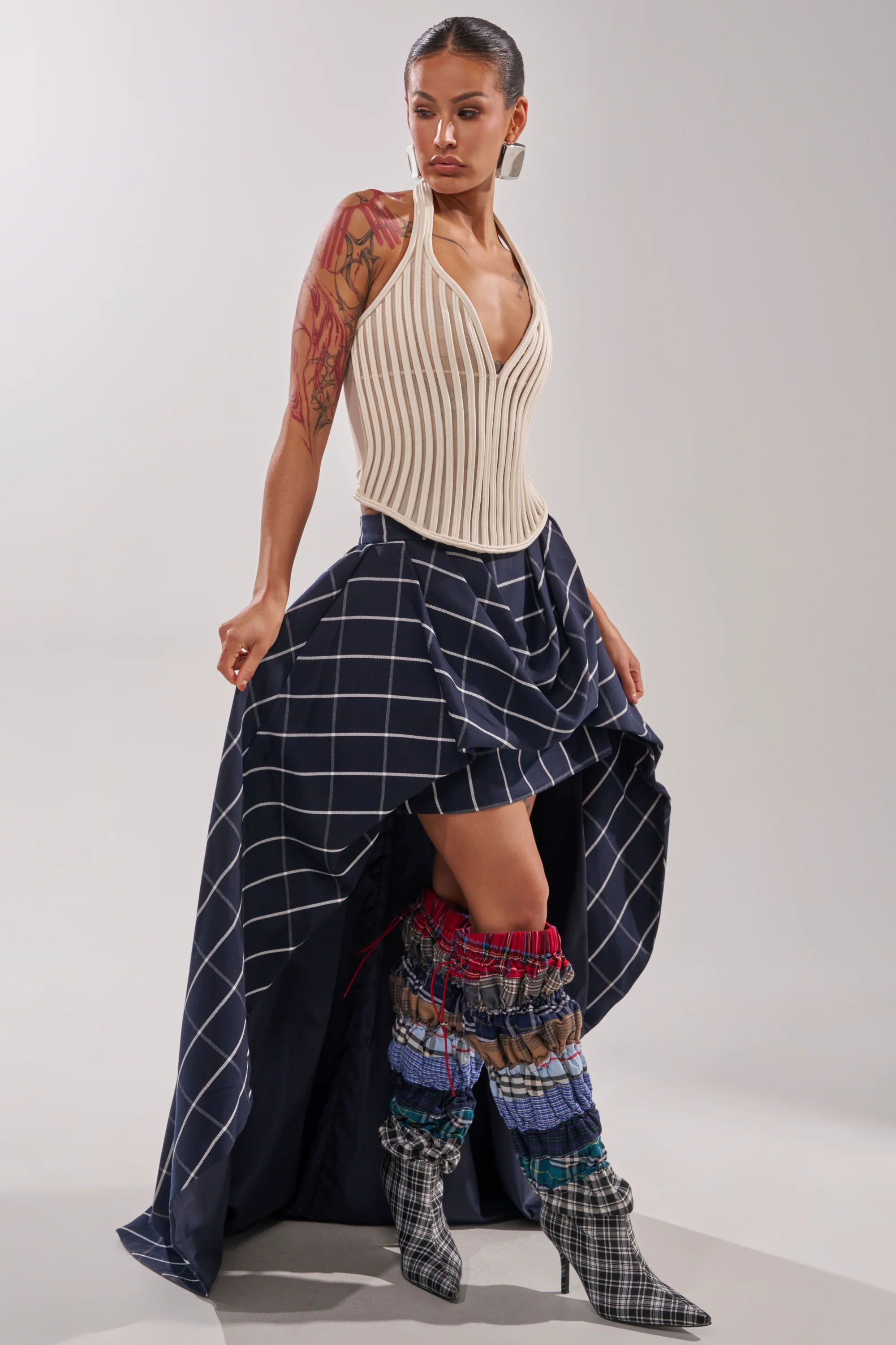MAKE A STATEMENT HIGH LOW SKIRT - Image 8
