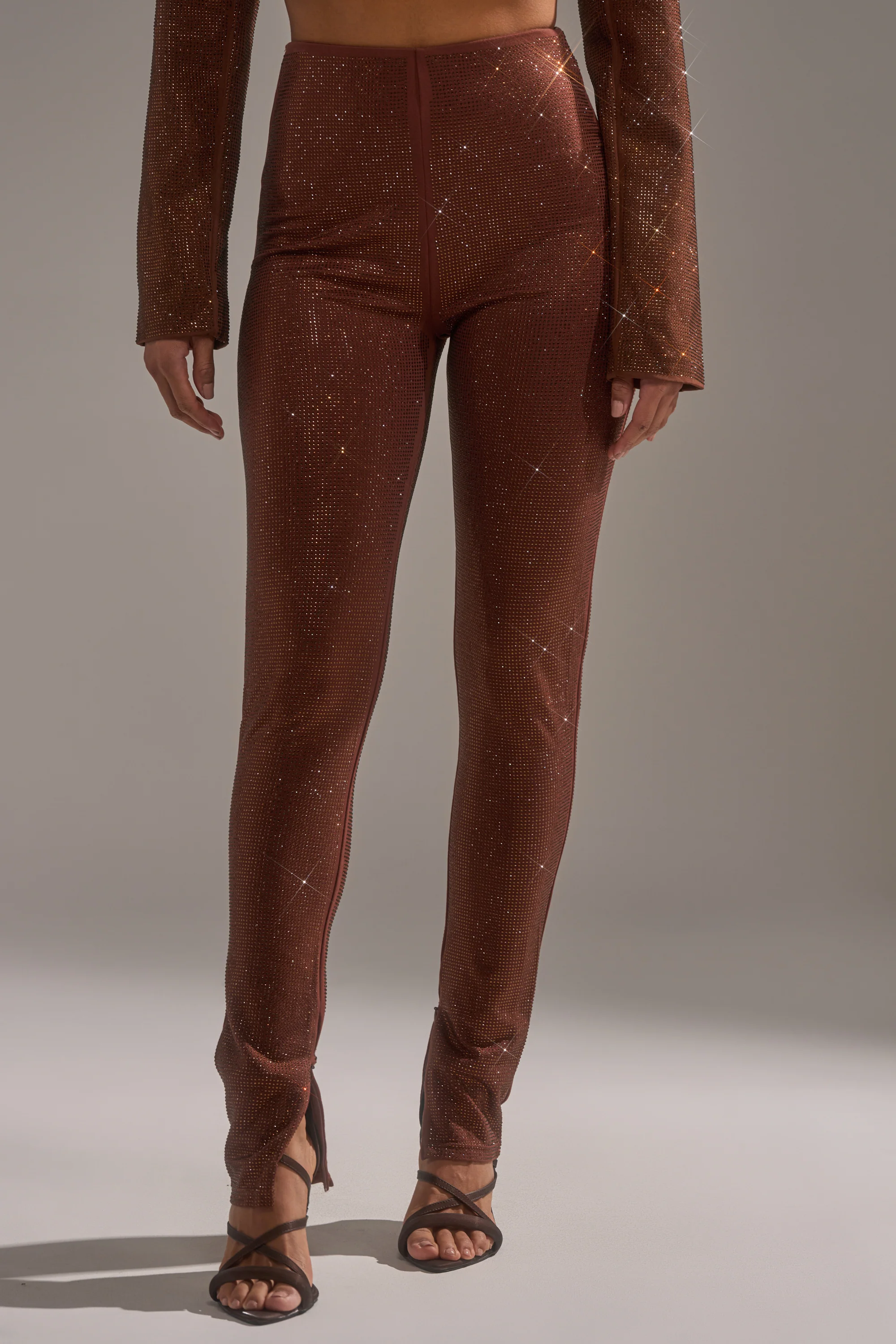 MAKE A TOAST RHINESTONE PANT