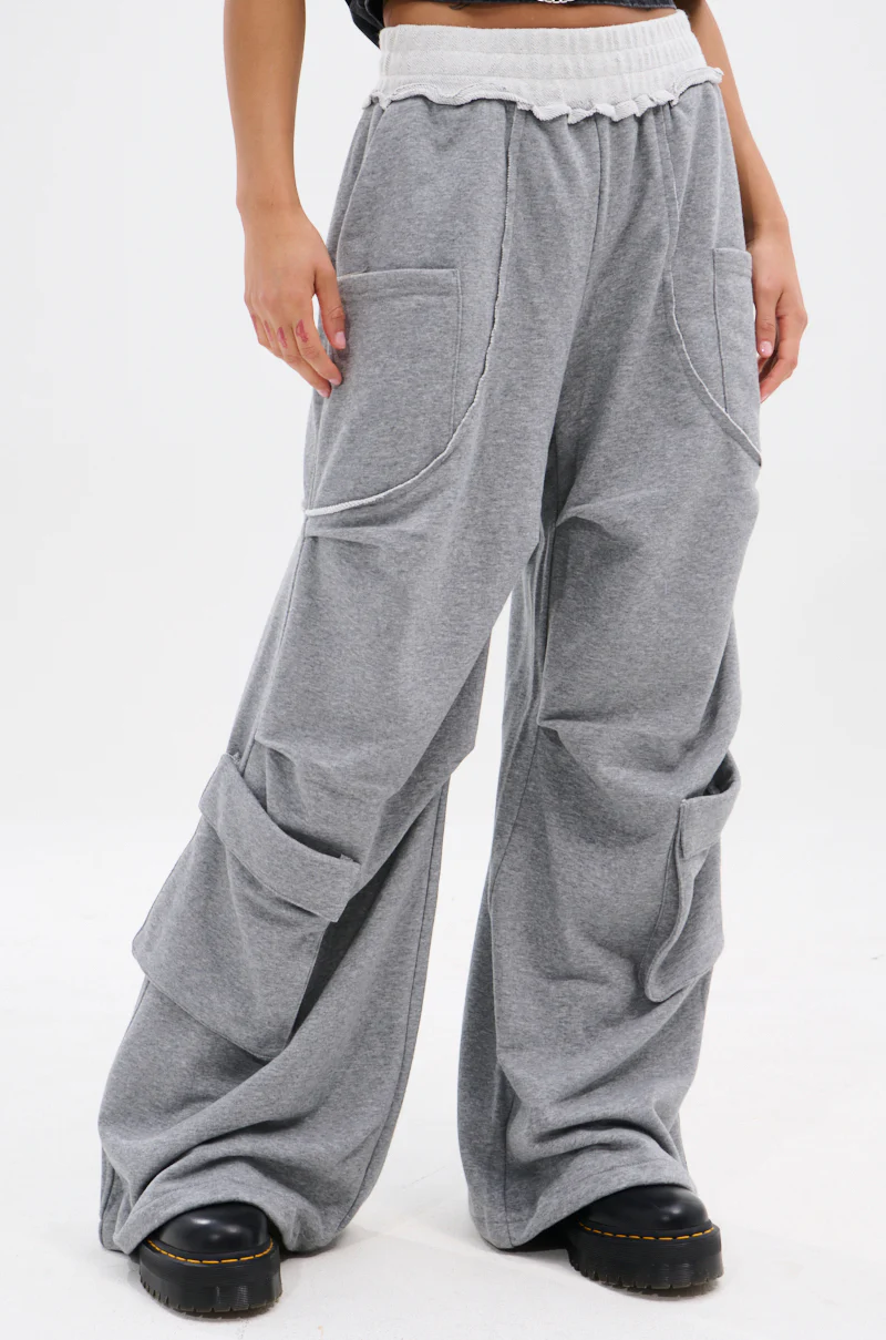 MAKING MOVES WIDE LEG JOGGER - Image 2