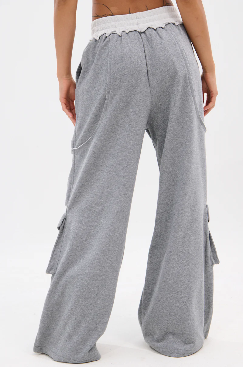 MAKING MOVES WIDE LEG JOGGER - Image 4