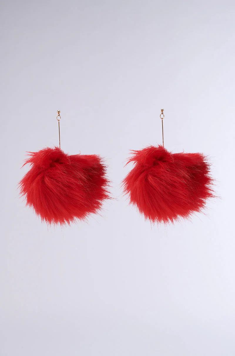 MAMI FUR EARRING - Image 2