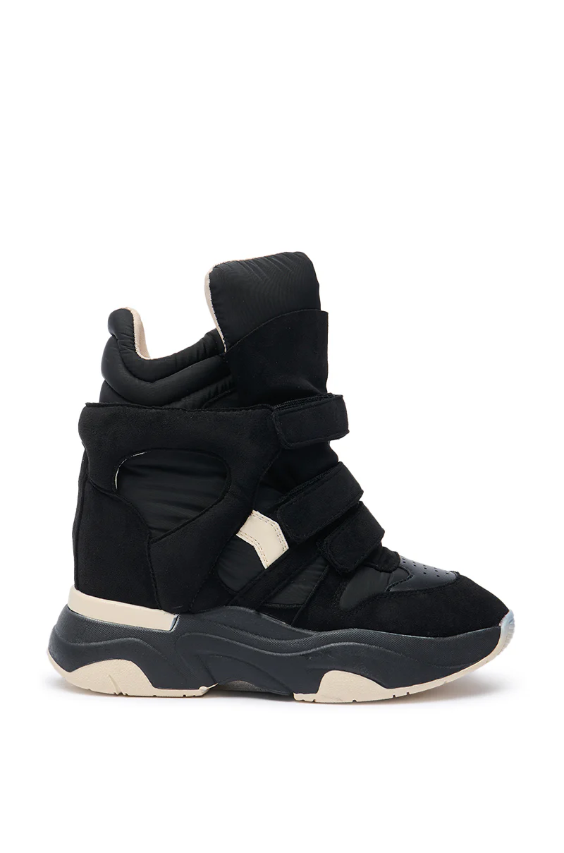 MARANTO CHUNKY BLACK SNEAKER - Image 4