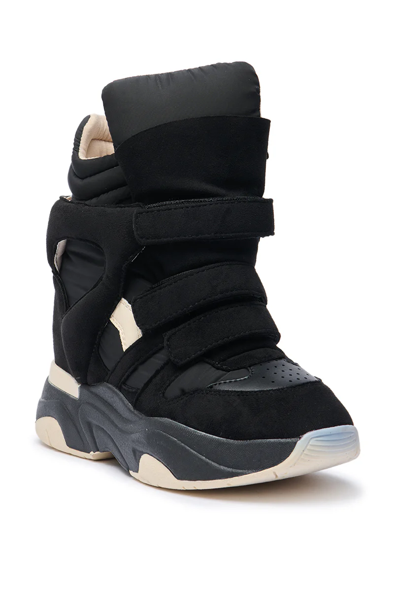 MARANTO CHUNKY BLACK SNEAKER - Image 5