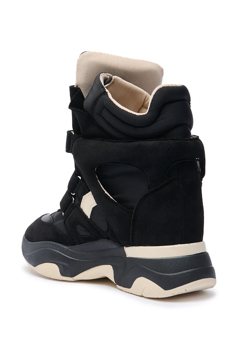 MARANTO CHUNKY BLACK SNEAKER - Image 6
