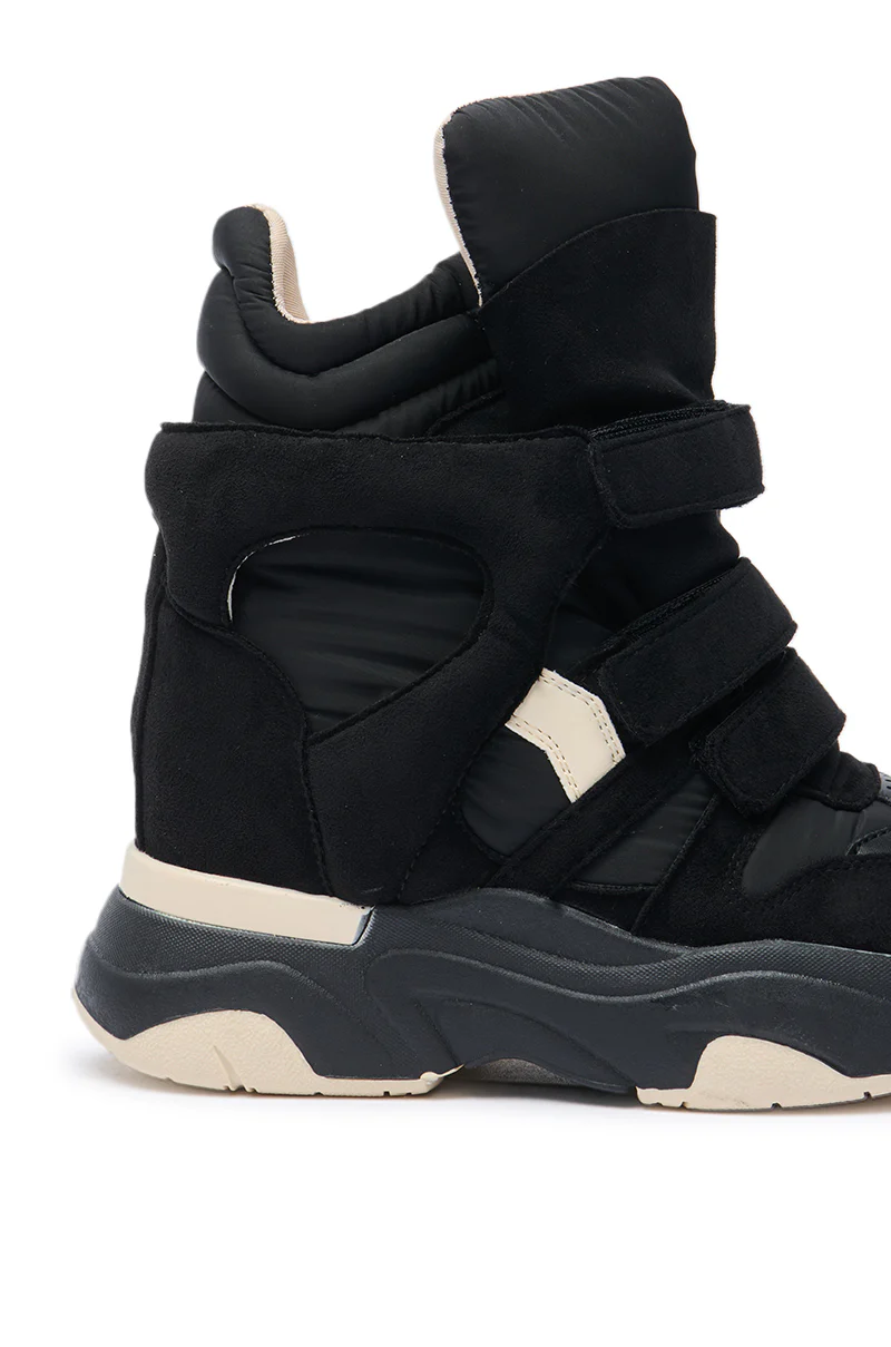 MARANTO CHUNKY BLACK SNEAKER - Image 7