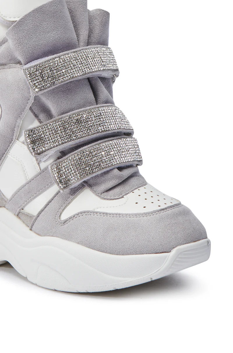 MARANTO WHITE WEDGE SNEAKER - Image 6