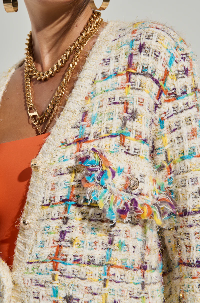 MARGARET BUTTON DOWN CARDIGAN IN CREAM - Image 8
