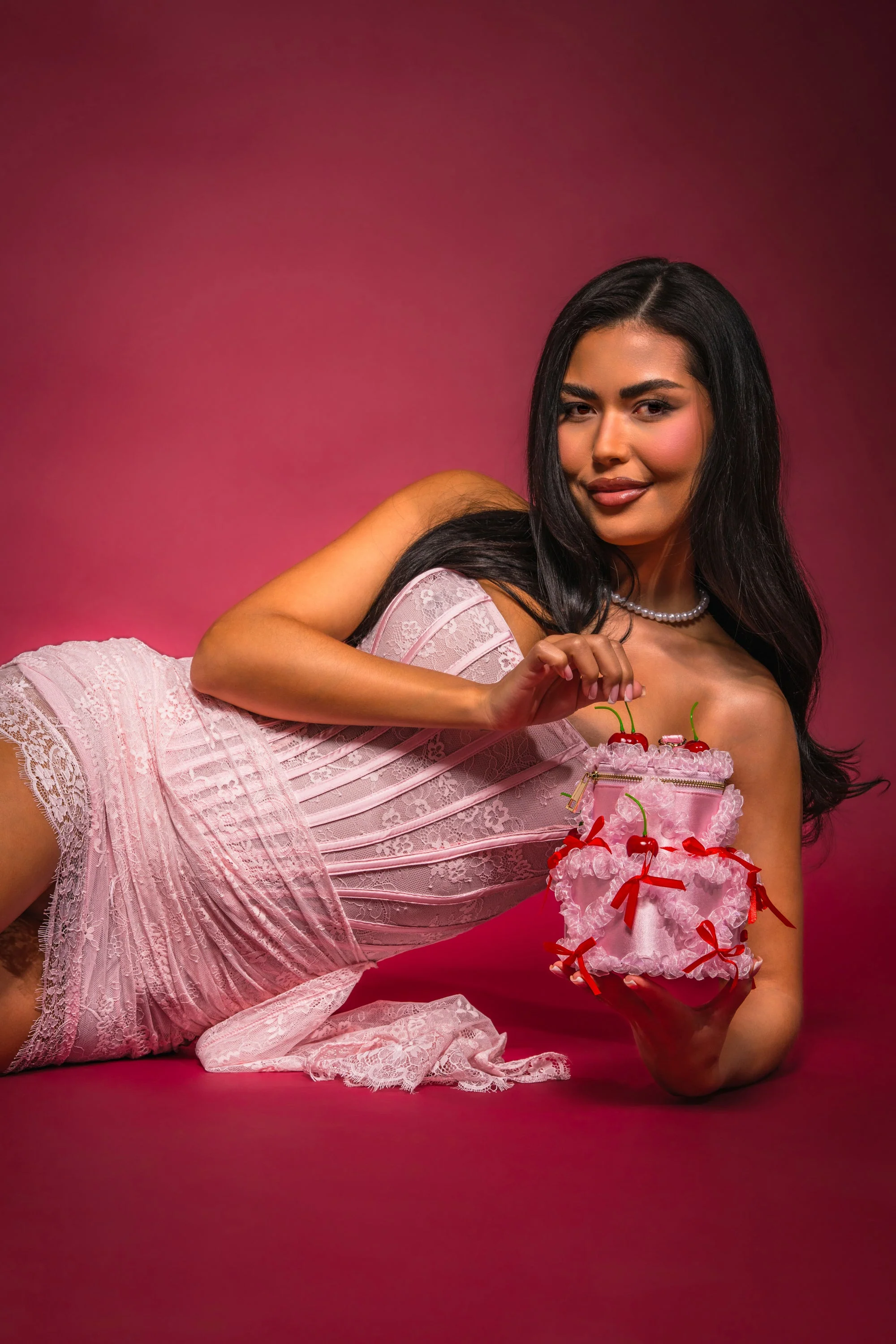 MARIE CHERRY PURSE - Image 2
