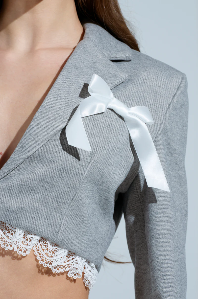 MARLEY LACE TRIM BLAZER - Image 7