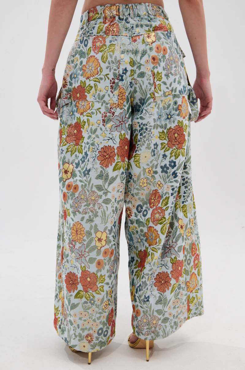 MARTHA FLORAL CARGO PANTS - Image 4