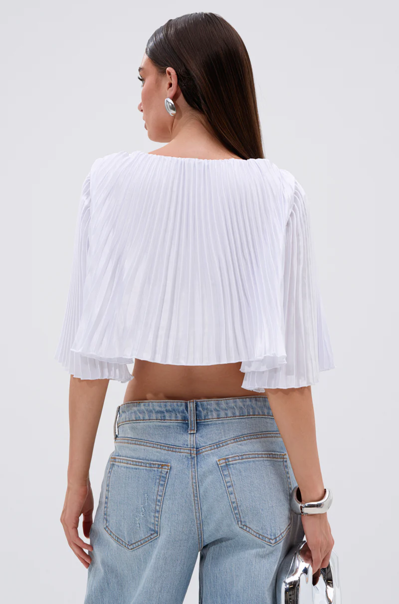 MARY LOO TIE FRONT BLOUSE - Image 5