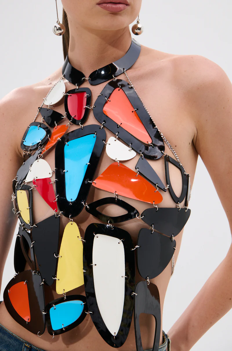MASTERPIECE OPEN BACK HALTER TOP - Image 8