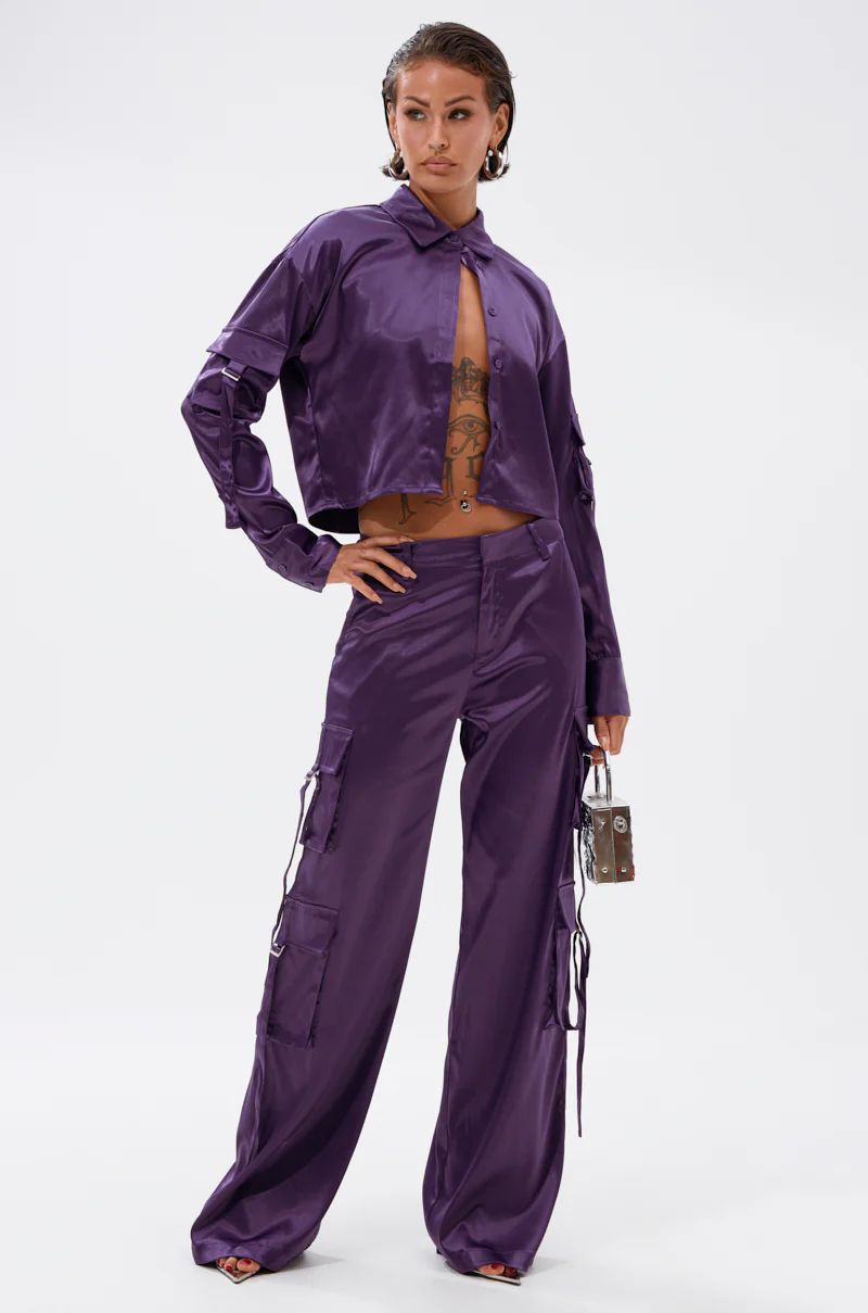 MAYBE ITS YOU SATIN BUTTON DOWN - Image 6