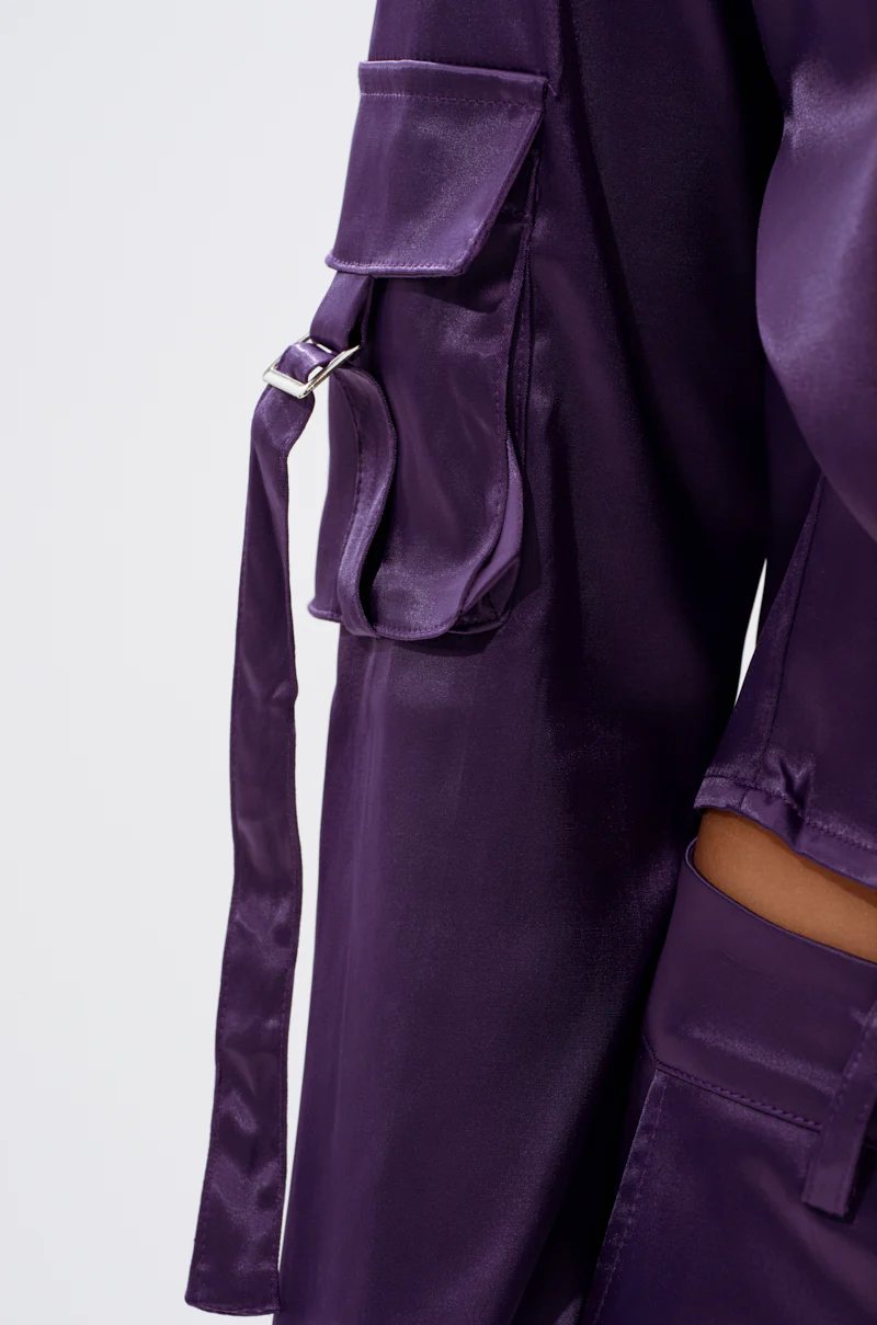 MAYBE ITS YOU SATIN BUTTON DOWN - Image 7
