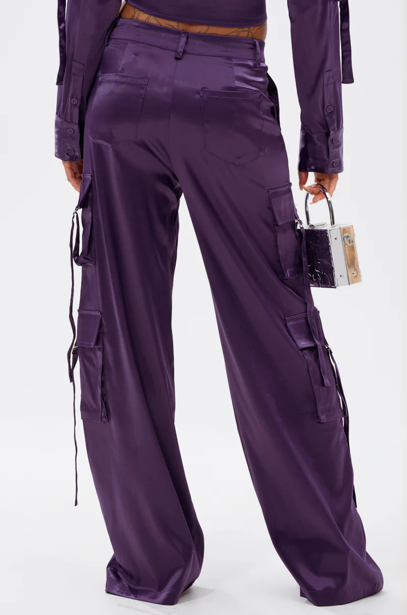 MAYBE ITS YOU SATIN TROUSER - Image 5