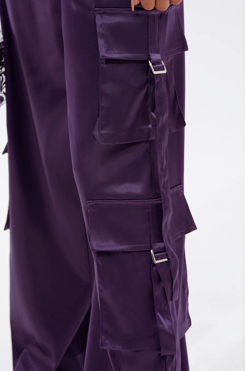 MAYBE ITS YOU SATIN TROUSER - Image 7