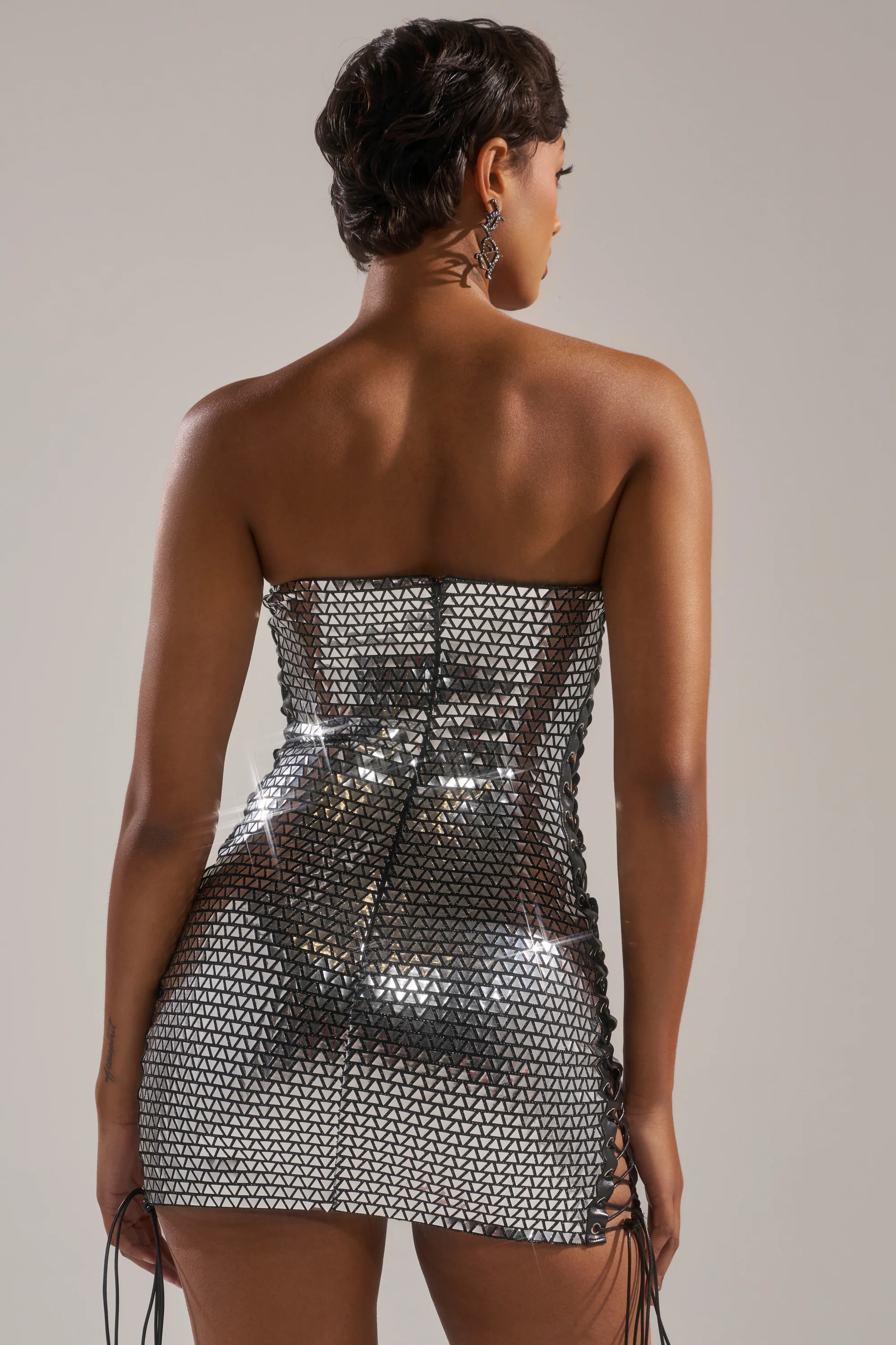 MEET ME AT THE DISCO MINI DRESS - Image 5