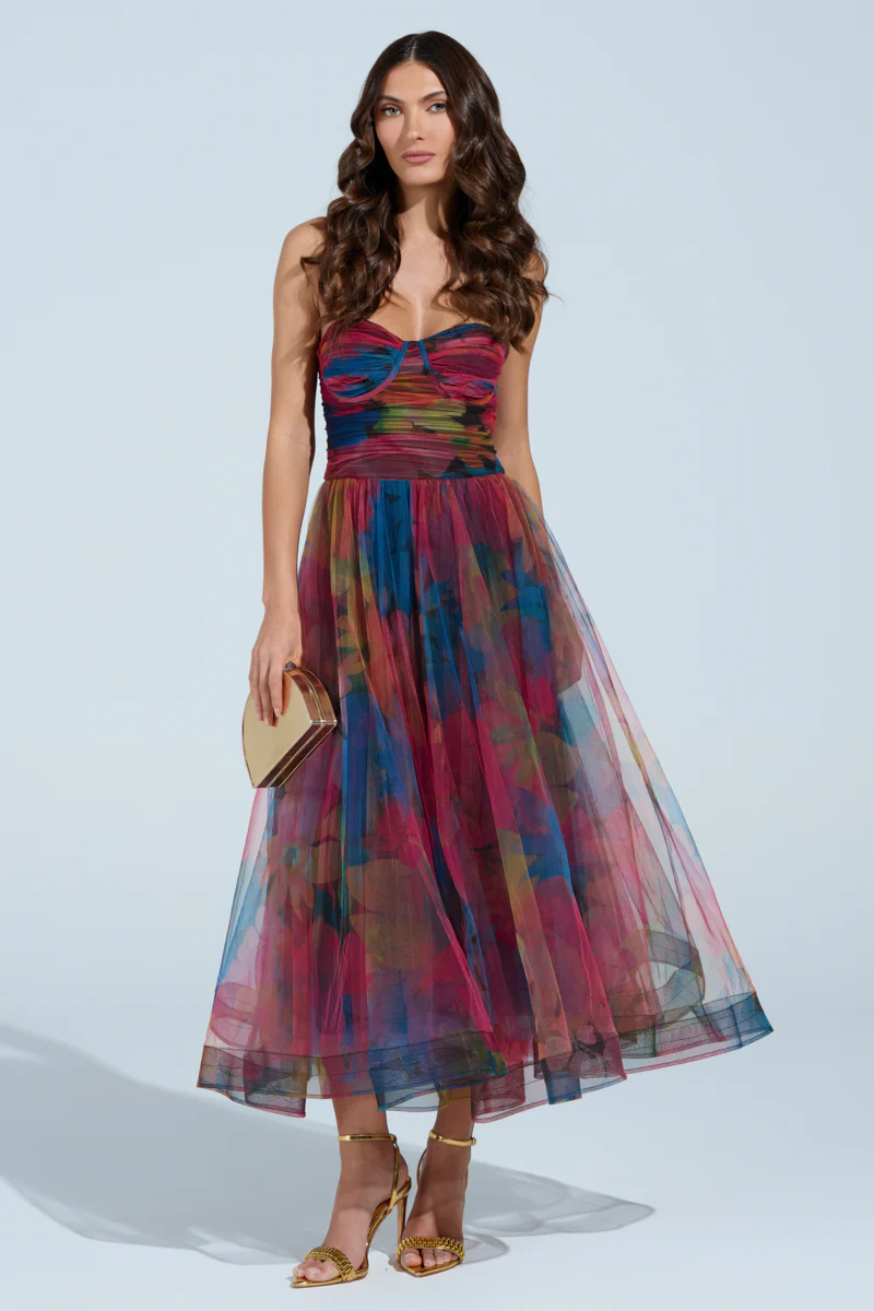 MEGAN STRAPLESS MAXI DRESS - Image 3