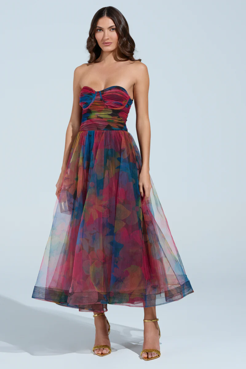 MEGAN STRAPLESS MAXI DRESS - Image 4