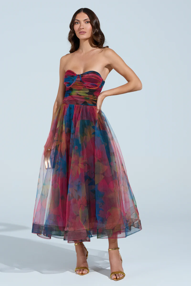 MEGAN STRAPLESS MAXI DRESS - Image 7