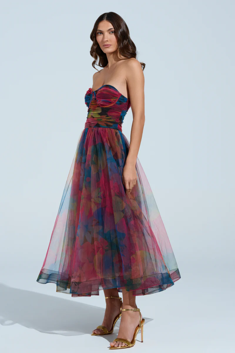 MEGAN STRAPLESS MAXI DRESS - Image 9