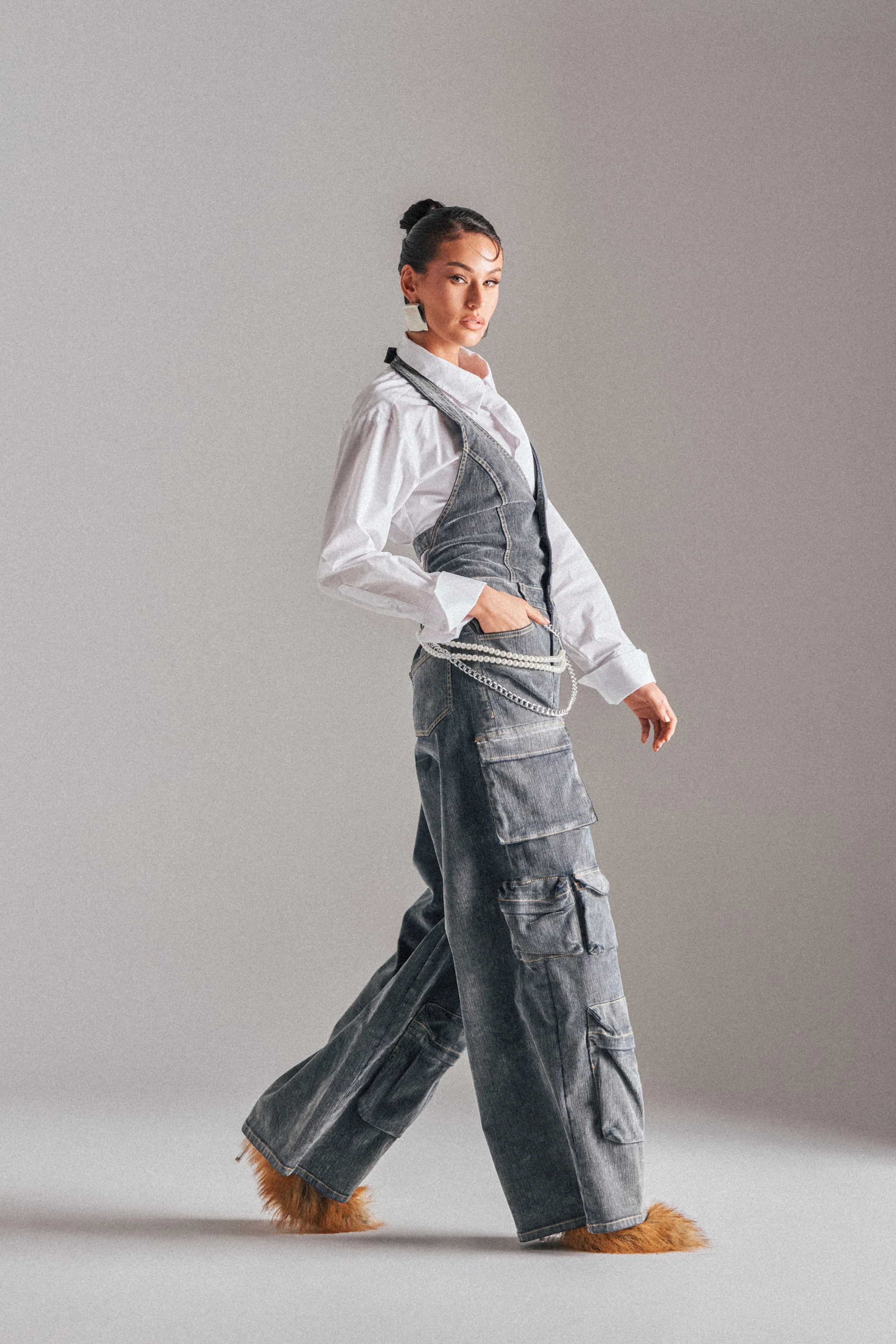 MELINDA VELVET JUMPSUIT - Image 3