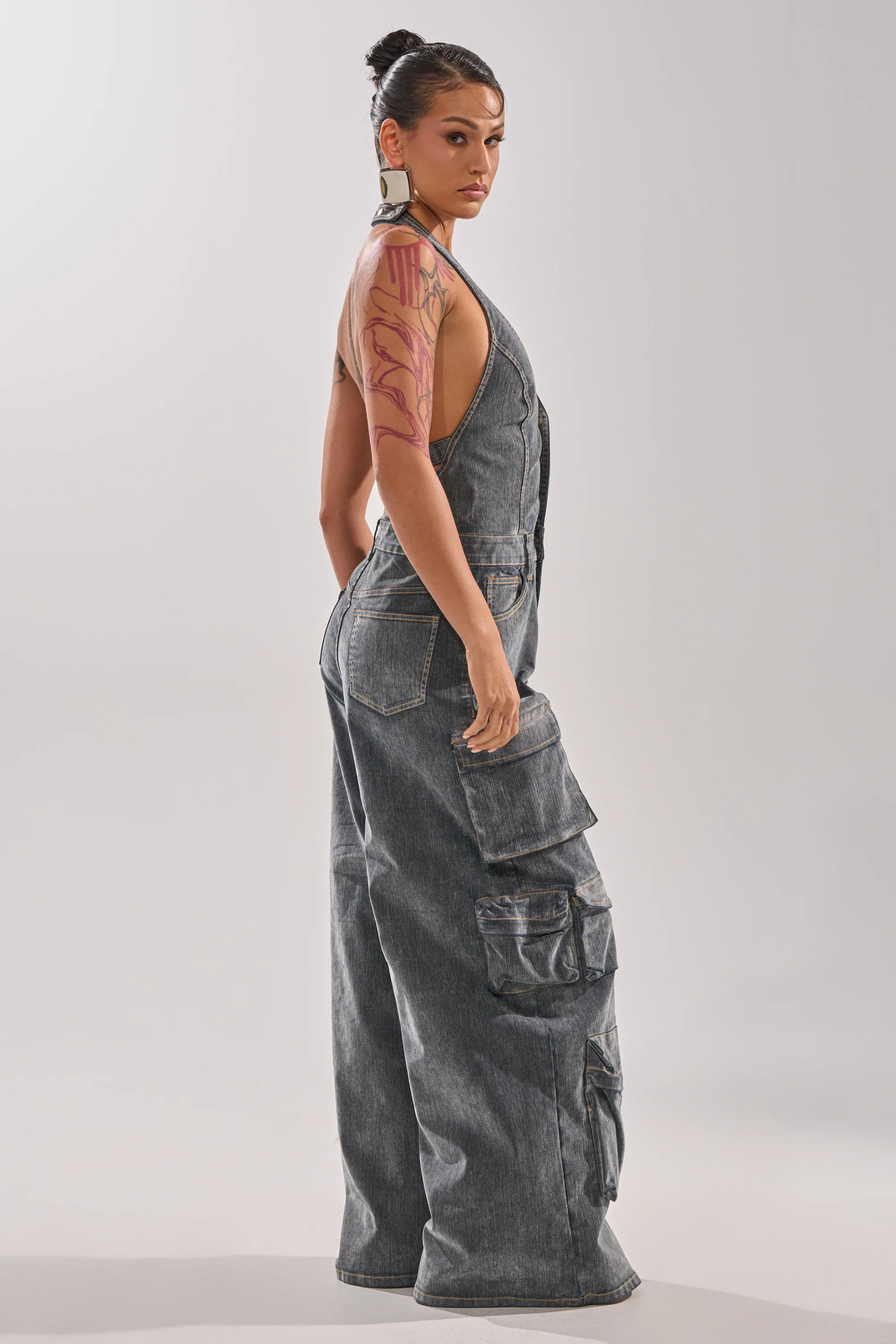 MELINDA VELVET JUMPSUIT - Image 6