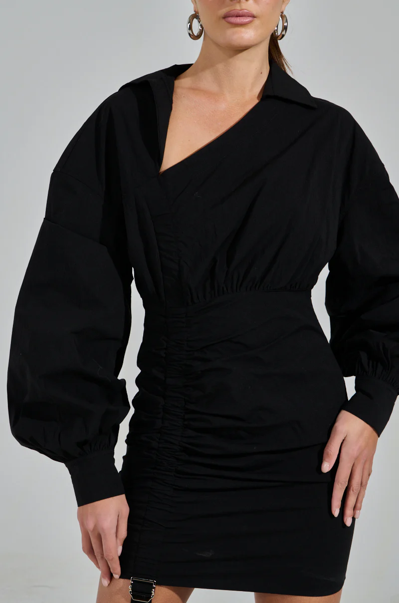 MELODY POPLIN MINI DRESS - Image 10