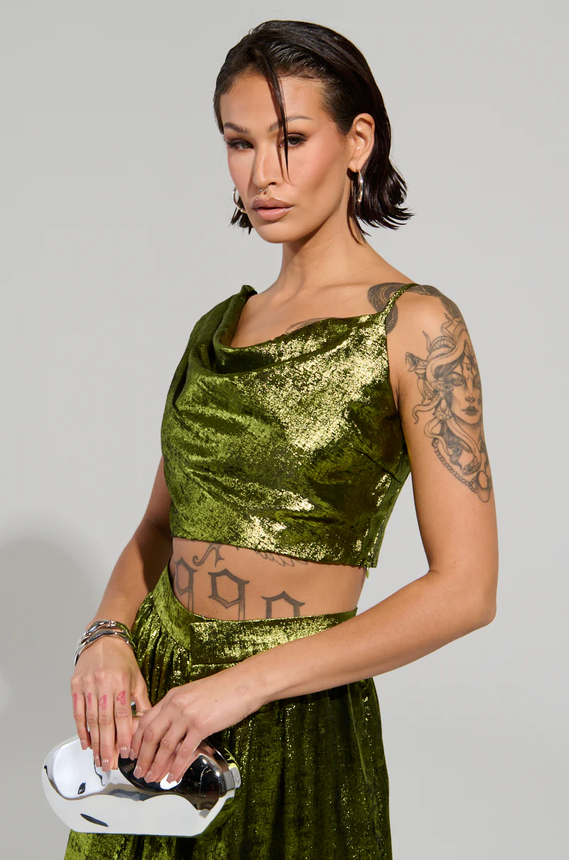 METALLIC DREAM BLOUSE - Image 2