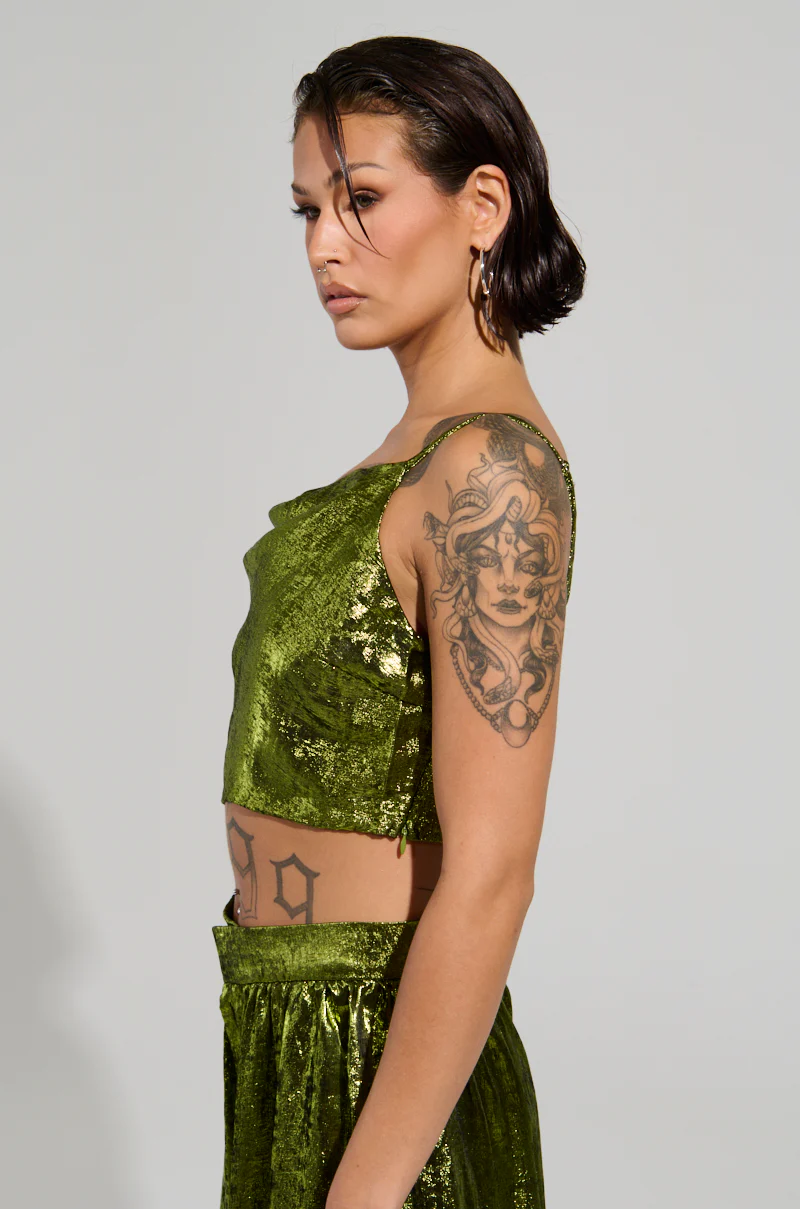 METALLIC DREAM BLOUSE - Image 3