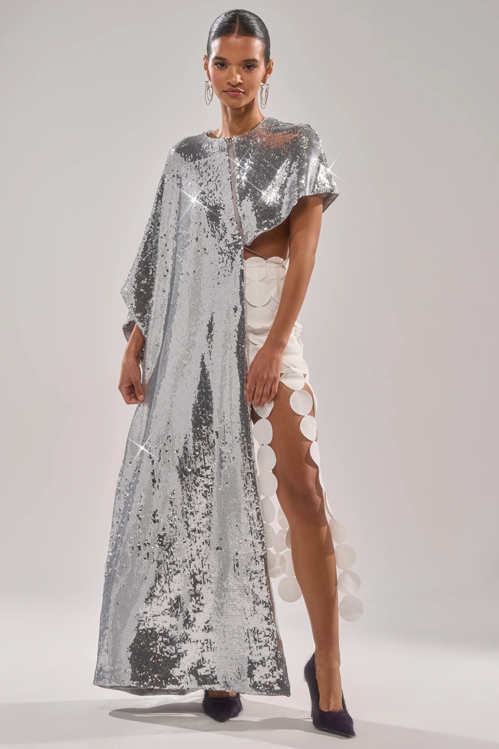 MIDDLE NAME IS DRAMA HIGH LOW BLOUSE - Image 3