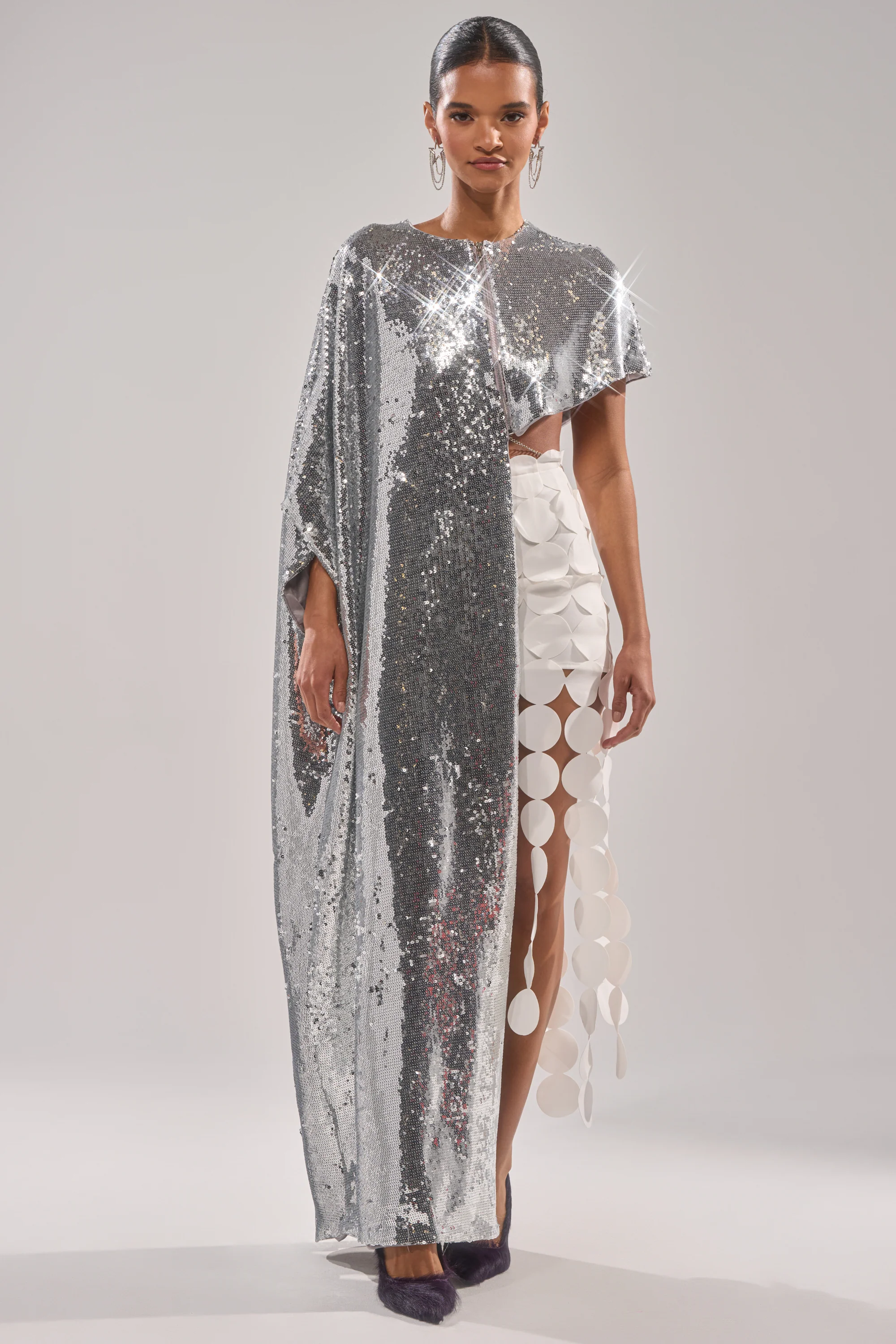 MIDDLE NAME IS DRAMA HIGH LOW BLOUSE - Image 4