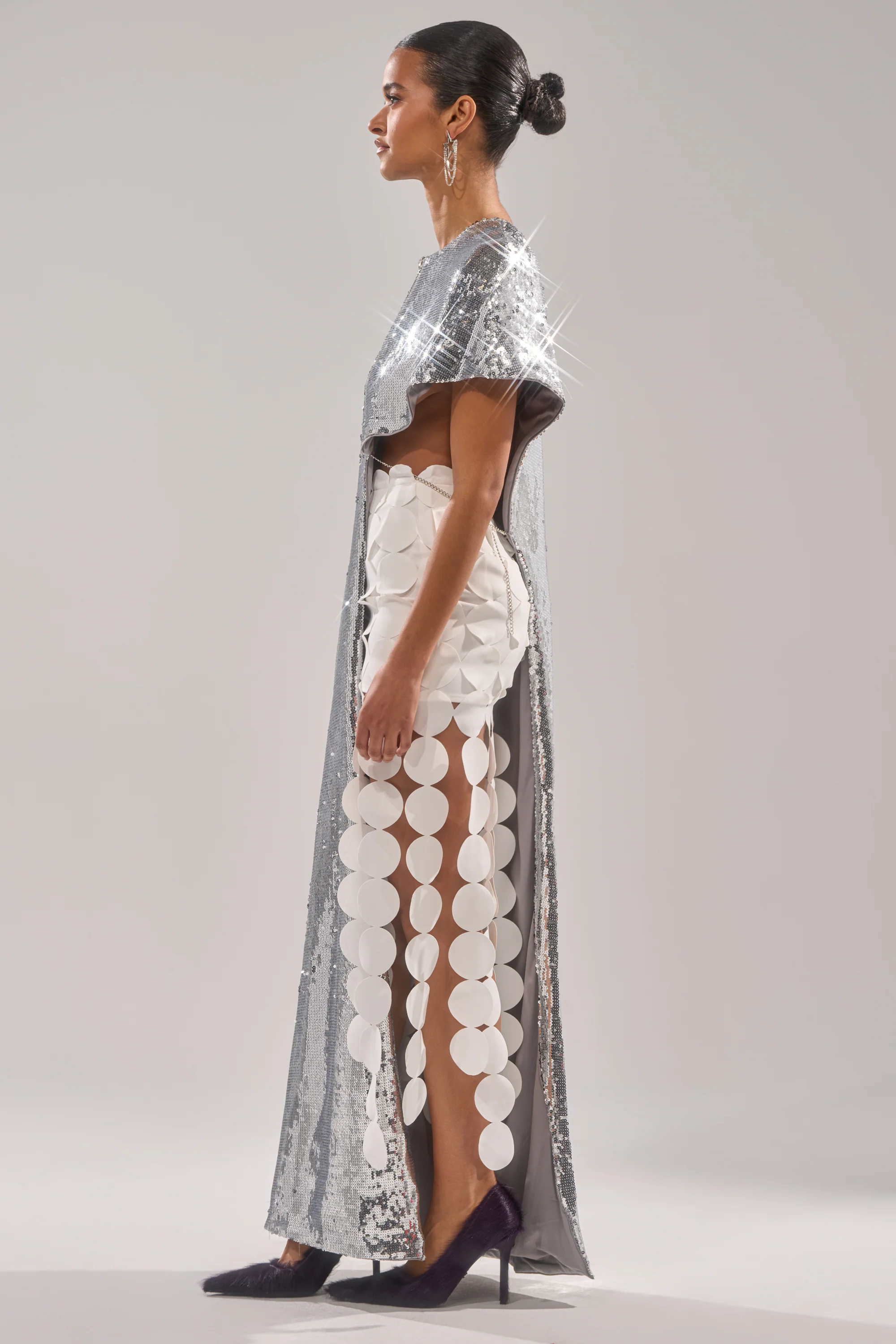 MIDDLE NAME IS DRAMA HIGH LOW BLOUSE - Image 5