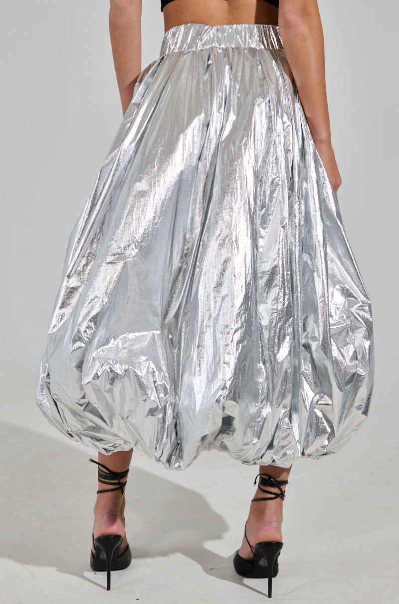 MIDNIGHT LOVERS MAXI BUBBLE SKIRT - Image 5