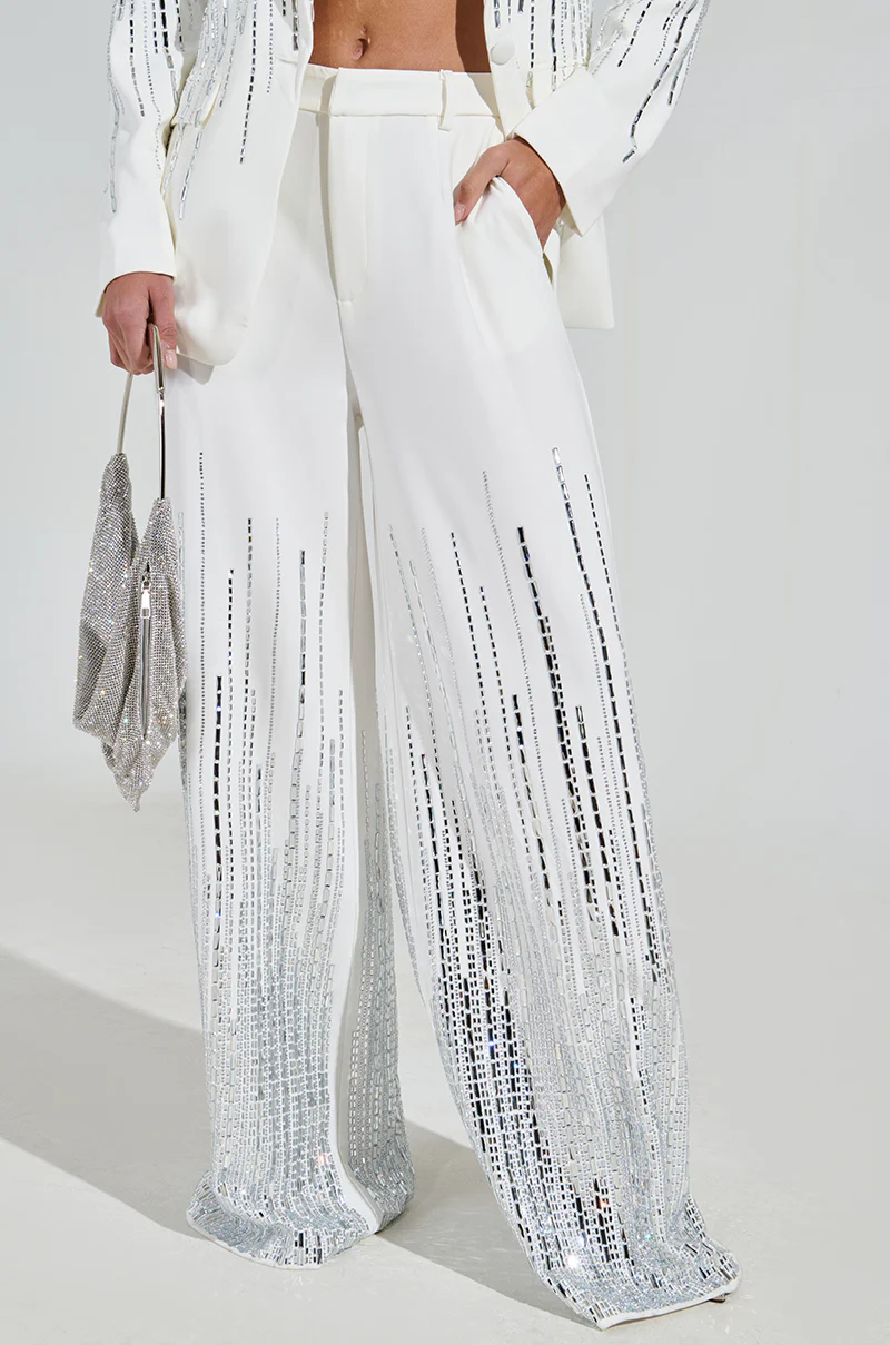 MILA EMBELLISHED FLARE PANT - Image 2