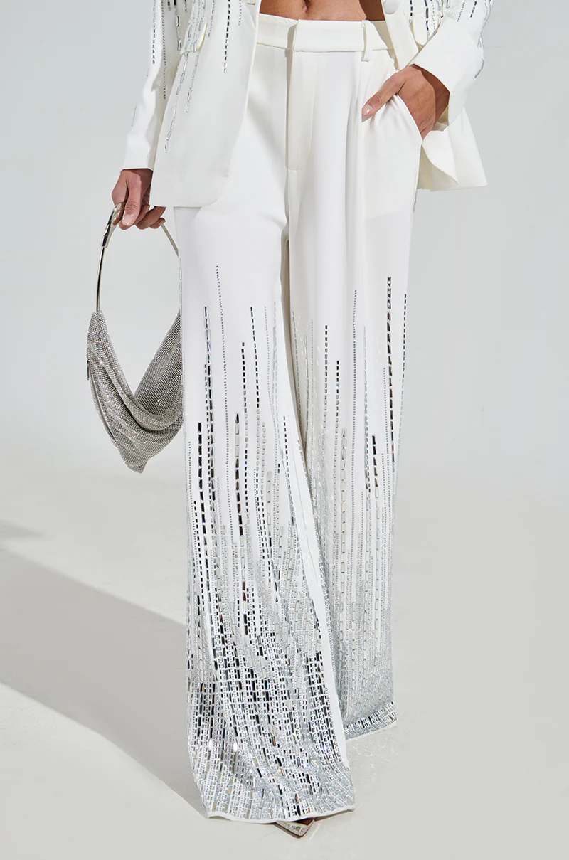 MILA EMBELLISHED FLARE PANT - Image 3
