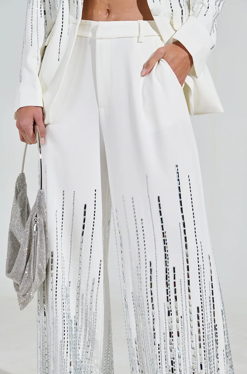 MILA EMBELLISHED FLARE PANT - Image 7