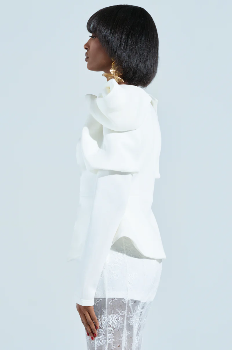 MILA FITTED BLOUSE - Image 2