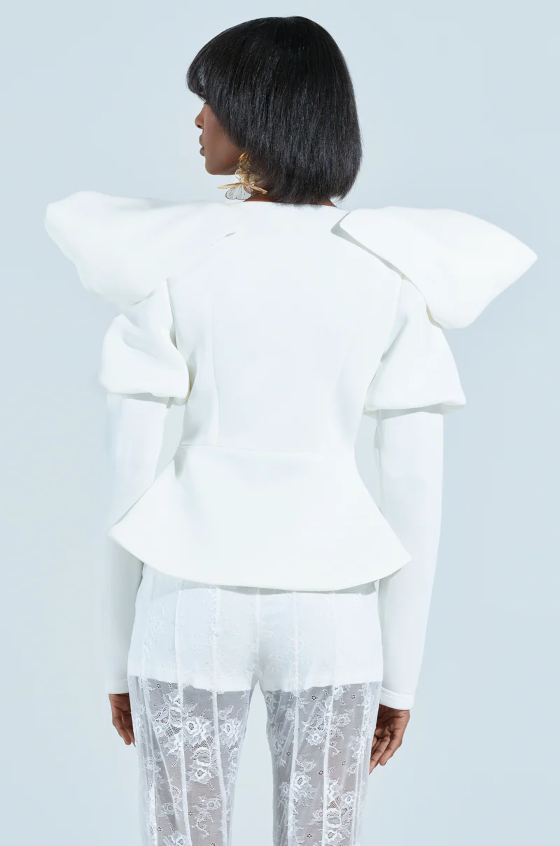 MILA FITTED BLOUSE - Image 3